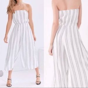 Silence + Noise Strapless jumpsuit